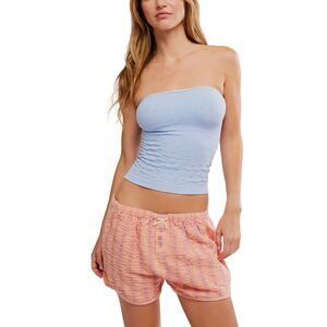 intimately fp -  Women's Woven Boxer Shorts - Blush X Blush